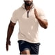 thumbnail image 3 of Ceisia Men's Casual Striped Half Button Round Neck Pullover with Pocket Daily Fashion Top Gift, 3 of 6