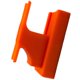 thumbnail image 4 of Soporte para caña de pescar, soporte horizontal y vertical, organizador profesional de pared para muelle, pared, furgoneta, kayak, garaje. Naranja, 4 of 8