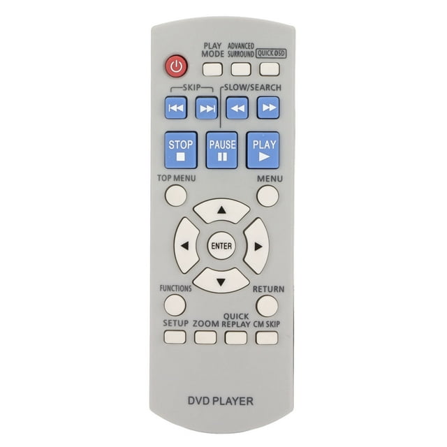 Télécommande de Remplacement, Télécommande DVD de Remplacement Télécommande DVD pour DVD Durabilité Prolongée