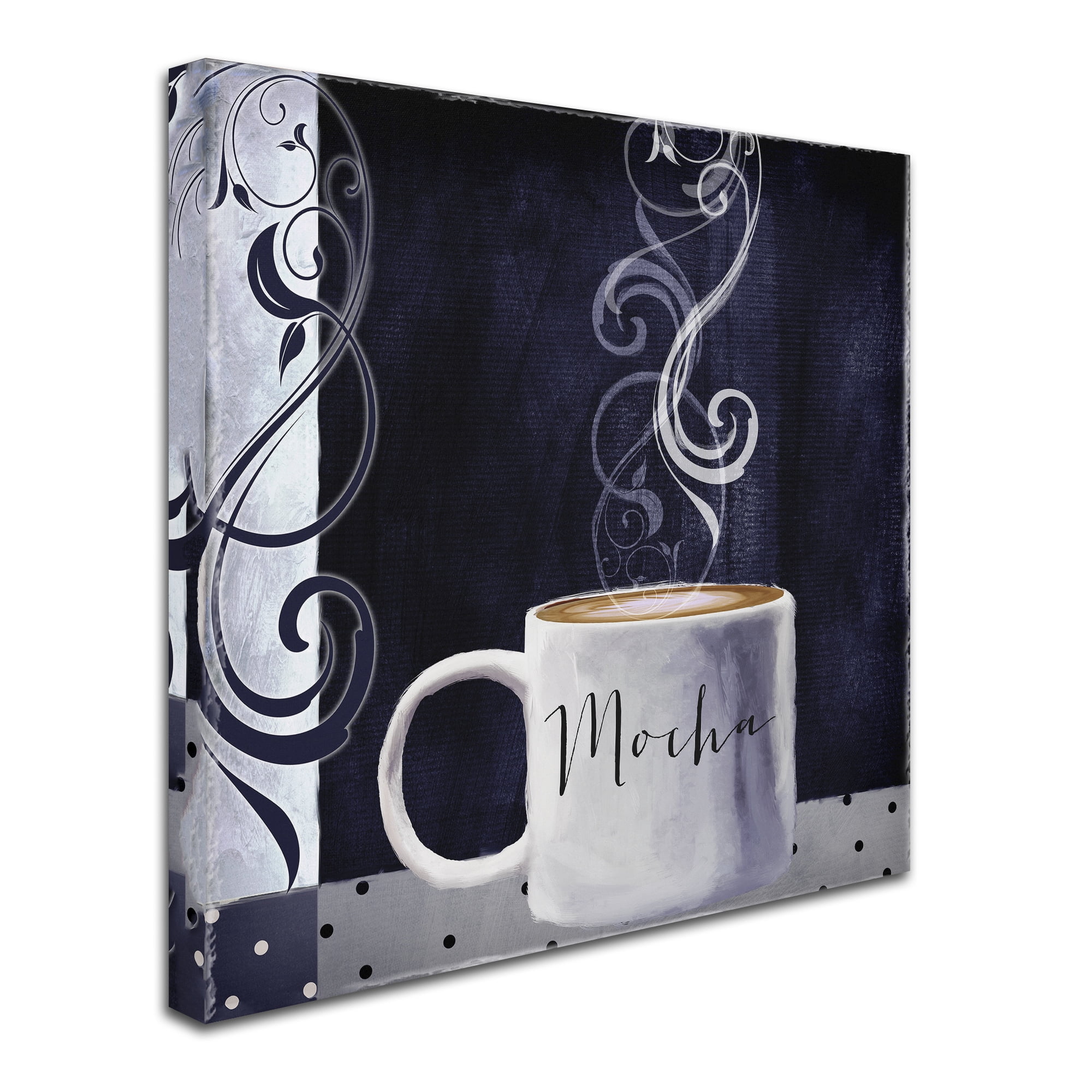 Trademark Fine Art "Cafe Blue III" Canvas Art by Color Bakery