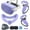 Light purple, variant on Compatible with Oculus Quest 2 Silicone Case Accessory with VR Case Cover, Silicone VR Face Cover Pad and Touch Controller Grip Cover Compatible with Quest 2, Disposable Eye Cup (Dark Green)