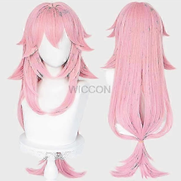 Huiyun Yae Miko Genshin Impact Cosplay Costume Wig Dress Game Genshin Yaemiko Guuji Yae Cosplay Halloween Party Costumes For Women