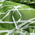 thumbnail image 4 of Swanson Beddings Tree Branches Reversible 3-Piece Cotton Bedding Set: Duvet Cover and Two Pillow Shams Green Full Size (No Comforter Included), 4 of 5