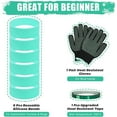 thumbnail image 6 of Tumblers Silicone Bands Kit - Skinny, Straight Cups with Heat-Resistant Gloves, Tape, Sleeve, 6 of 8