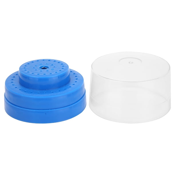 Soporte para fresa dental, 60 ranuras para agujeros, soporte redondo para fresa, caja de soporte para fresa dental, artesanía Superior