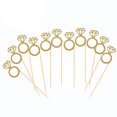 thumbnail image 1 of Adornos de diamantes para celebraciones, decoración de pasteles brillante para despedidas de soltera memorables, 1 of 5