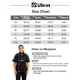 thumbnail image 6 of Ubon Women's Chef Jacket Short Sleeve Chef Coat Lightweight Chef Uniform with Zipper Black XL, 6 of 11