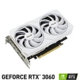 thumbnail image 2 of Tarjeta de Video ASUS Dual GeForce RTX 3060 White OC Edition 8GB GDDR6 DUAL-RTX3060-O8G-WHITE Asus RTX3060 DUAL OC 8GB GDDR6 DUAL-RTX3060-O8G-WHITE HDMI Display Port, 2 of 5