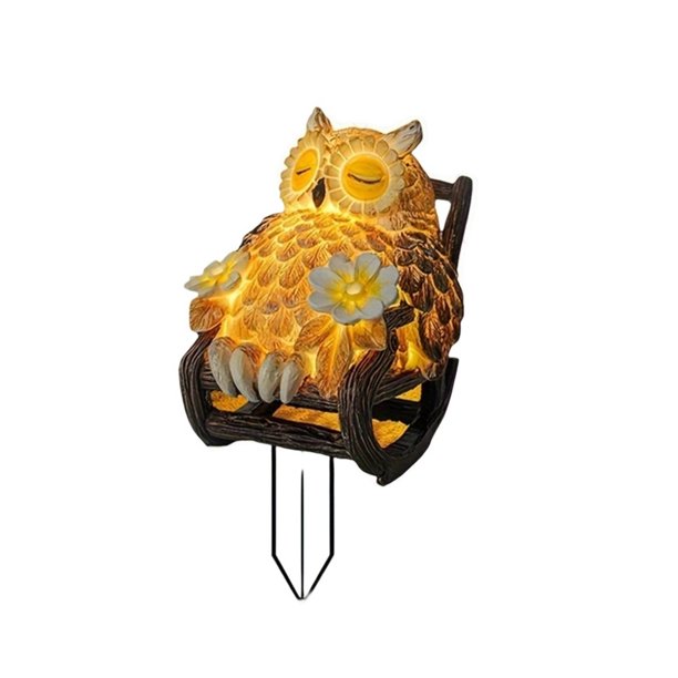 Elegante enchufe decorativo con forma de búho. Diseño único que aporta personalidad a tu hogar: ¡un elemento llamativo que no puede faltar!