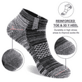 thumbnail image 6 of LOOIKOOS 10 Pairs Mens Ankle Socks Cushioned Breathable Casual Socks for Men Athletic Running, 6 of 7