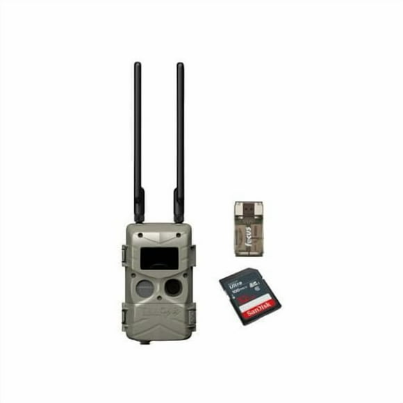 Cámara móvil Cuddeback Tracks Black Flash con tarjeta SDHC de 32 GB