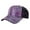 Purple, variant on Women Studded Rhinestone Crystals Adjustable Baseball Cap Solid And Shiny Denim Sun Hat