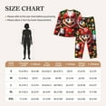 thumbnail image 5 of Saiise Mario Bj Print Women Soft Pama Sets,Long Sleeve Sleepwear Button Up 2-Piece Pjs Lounge Sets-Small, 5 of 8