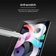 thumbnail image 3 of Pack de 2 protectores de pantalla para iPad Pro 12,9 pulgadas 2022/2021/2020/2018 (6.ª/5.ª/4.ª/3.ª generación), cristal templado de dureza 9H, compatible con Face ID, 3 of 6