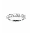 thumbnail image 3 of Elegant Glass Service Salad Plate, Oval Serving Dish for Dinner Dessert Appetizer, 13in, 3 of 5