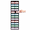 10Wx48.25H, variant on 20Wx25H Hanging Sentence Strip Pocket Chart, 6 Pocket Non-Woven Classroom Organizer