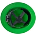 thumbnail image 6 of Skull Bucket Metal Hard Hats Full Brim with Ratchet Suspensions - Hi Viz Green, 6 of 6