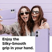 elago iPhone 11 Case [Lavender] - Premium Liquid Silicone, Raised Lip (Screen & Camera Protection), Slim Design