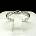 thumbnail image 4 of Dakota Twisted Anniversary Wedding Band Ring Womens Cz Ginger Lyne Collection, 4 of 5