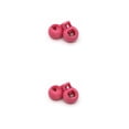thumbnail image 2 of Naiovety 2 uds tapones de cordón ajuste de palancas de extremo de bloqueo con cierres de resorte accesorios de cierre botón de cordón rosa Rosa roja 2piezas, 2 of 6