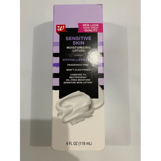 Walgreens Beauty SENSITIVE SKIN OilFree Moisturizing Facial Lotion 4