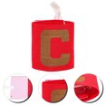 thumbnail image 2 of 4Pcs Adjustable Captain Armband Convenient Captain Band Portable Football Band, 2 of 8