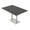 Asian Night w/Silver Base, variant on Rectangle Bistro Height Meeting Table Double Metal Base 48x72 Bar Table