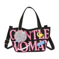 thumbnail image 2 of Bolso de hombro para mujer Yinane Bolso cruzado de moda Negro con colgante, 2 of 8
