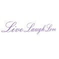 thumbnail image 2 of Accueil Citation "Amour Rire en Direct" 16Colors Amovible Autocollant Mural Décor Cadeau, 2 of 5