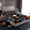 Blue Orange Black, variant on Manfei Boys Ball Game Bed Sheets,Baseball Lovers King Sheets,Blue White Sheet Set For Boys Kids,Microfiber Bedroom Decor,4 Pieces