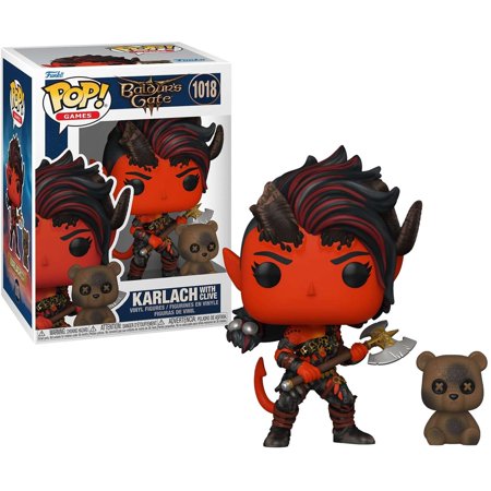 Funko Dungeons & Dragons POP! Games Karlach Vinyl Figure (With Clive)