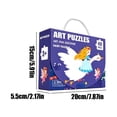 thumbnail image 5 of SugarBloom Wooden Puzzles for Toddlers- 48-Piece Jigsaw Each Piece Unique, Ages 3-5 Preschool Toy with Storage Tray, Learning Educational Gift for 4-8 Year Old Kids, Home Play,B, 5 of 7