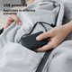 thumbnail image 3 of Premium Double Layer Poncho Blanket -No Sleeves Easy On Easy Off- Drape and Go- Top Christmas Gifts for Grandma, Gift for Mom and Elderly Women (Silver Grey), 3 of 5