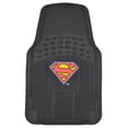 thumbnail image 3 of BDK Superman Superhero Car Floor Mats, Officailly Licensed Warner Bros DC Comics, All Weather Interior Auto Protection, Heavy Duty Rubber Liners for Car Truck Van SUV, 3 of 10