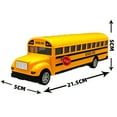 thumbnail image 7 of BESTSKY School Bus Toy for Toddlers - Large Size 8.5 Inch Play Vehicles Pull Back Car Yellow School Bus Toys Gift for Kids with Lights Sounds and Openable Doors, 7 of 7