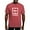 Crimson Red, variant on CafePress - Um The Element Of Confusion T Shirt - Mens Comfort Colors Shirt