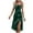 Dark Green, variant on Women Polka Dot Spaghetti Strap Dresses Beach Vacation 2026 Causal Slit Midi Dress Trendy Boutique Clothes