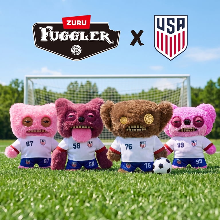 Fuggler USA Soccer #58 ZURU (1体) Fuggler US Soccer 9 Inch Plush Collectible Toy (Sir Belch) by ZURU