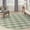 Blue Green, variant on Nourison Positano Indoor/Outdoor Charcoal 5' x 7' Area Rug (5x7)