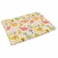 thumbnail image 2 of MKHERT Funny Adorable Happy Cartoon Dinosaurs Doormat Rug Home Decor Floor Mat Bath Mat 30x18 inch, 2 of 3