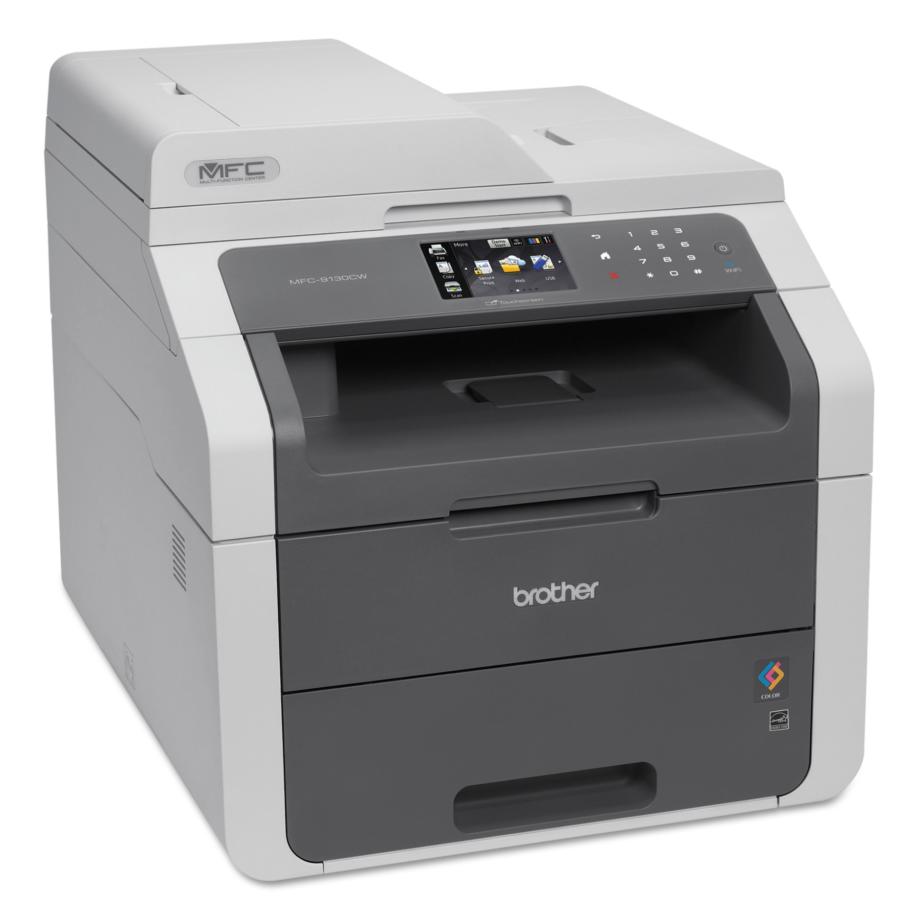 Brother MFC-9130CW Digital Color All-in-One with Wireless Networking Printer/Copier/Scanner/Fax Machine - image 3 of 3
