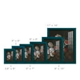 thumbnail image 3 of Dramatic Bouquet I -Framed Print w/glass-Ocean Blue, 3 of 7