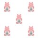 thumbnail image 1 of Juguete de mordida para gato Greeniant realista de Hierba gatera Rosa, 1 of 6