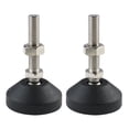 thumbnail image 1 of Pies niveladores ajustables M10 x 50 x 50mm antideslizantes para muebles de fábrica 2pcs, 1 of 7