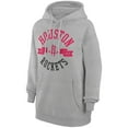 thumbnail image 2 of Women's G-III 4Her by Carl Banks  Heather Gray Houston Rockets City Pullover Hoodie, 2 of 3