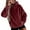 Wine, variant on Sweatshirt for Womens Solid Warm Corduroy Hoodie Sweatshirt Pullover Long Sleeve Pocket Sweatshirt Tops