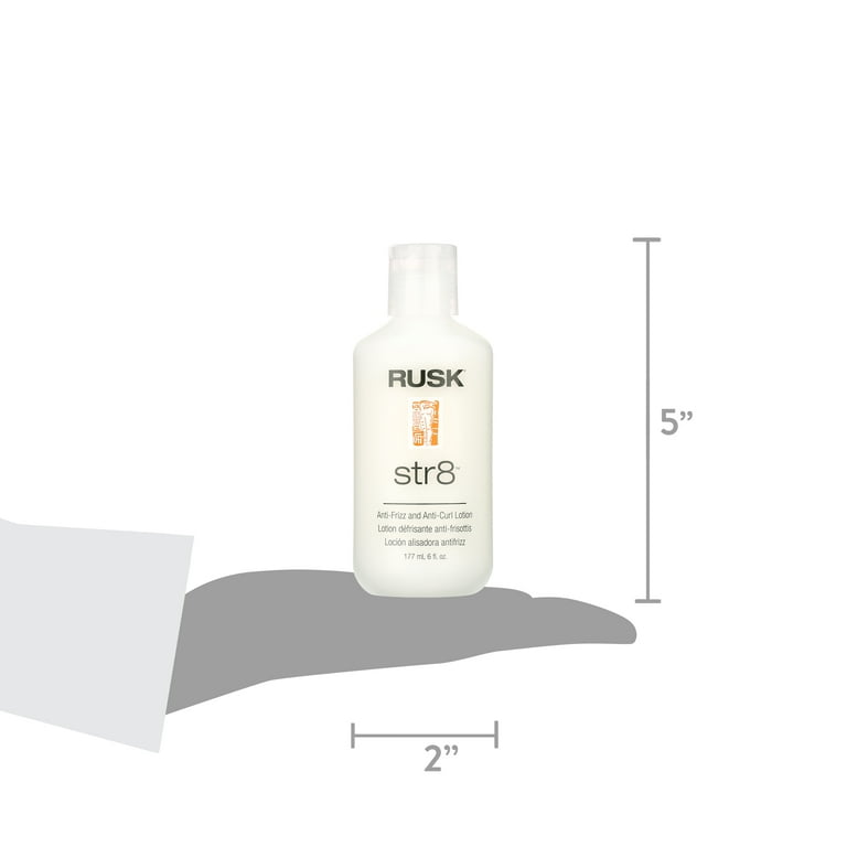 RUSK Str8 Anti-Frizz and Anti-Curl Lotion (6oz) RUSK Str8 Anti-Frizz and Anti-Curl Lotion (6oz)