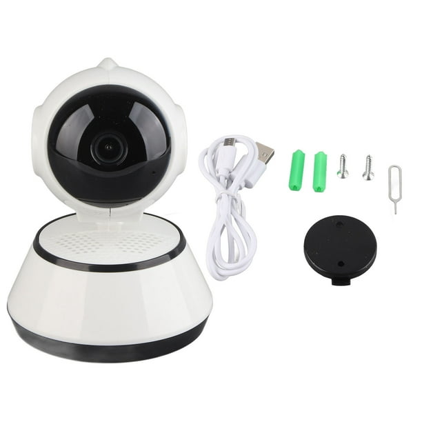 Cámara de seguridad para interiores con visión nocturna HD, comunicación bidireccional, 5 V, 1 A, 1080p, micro USB, cámara de seguridad inteligente para mascotas y ancianos.