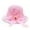 Pink, variant on 2025 Kids Sun Hat with Wide Brim for Outdoor Play and Summer Beach Travel Lightweight Breathable Toddler Cap
