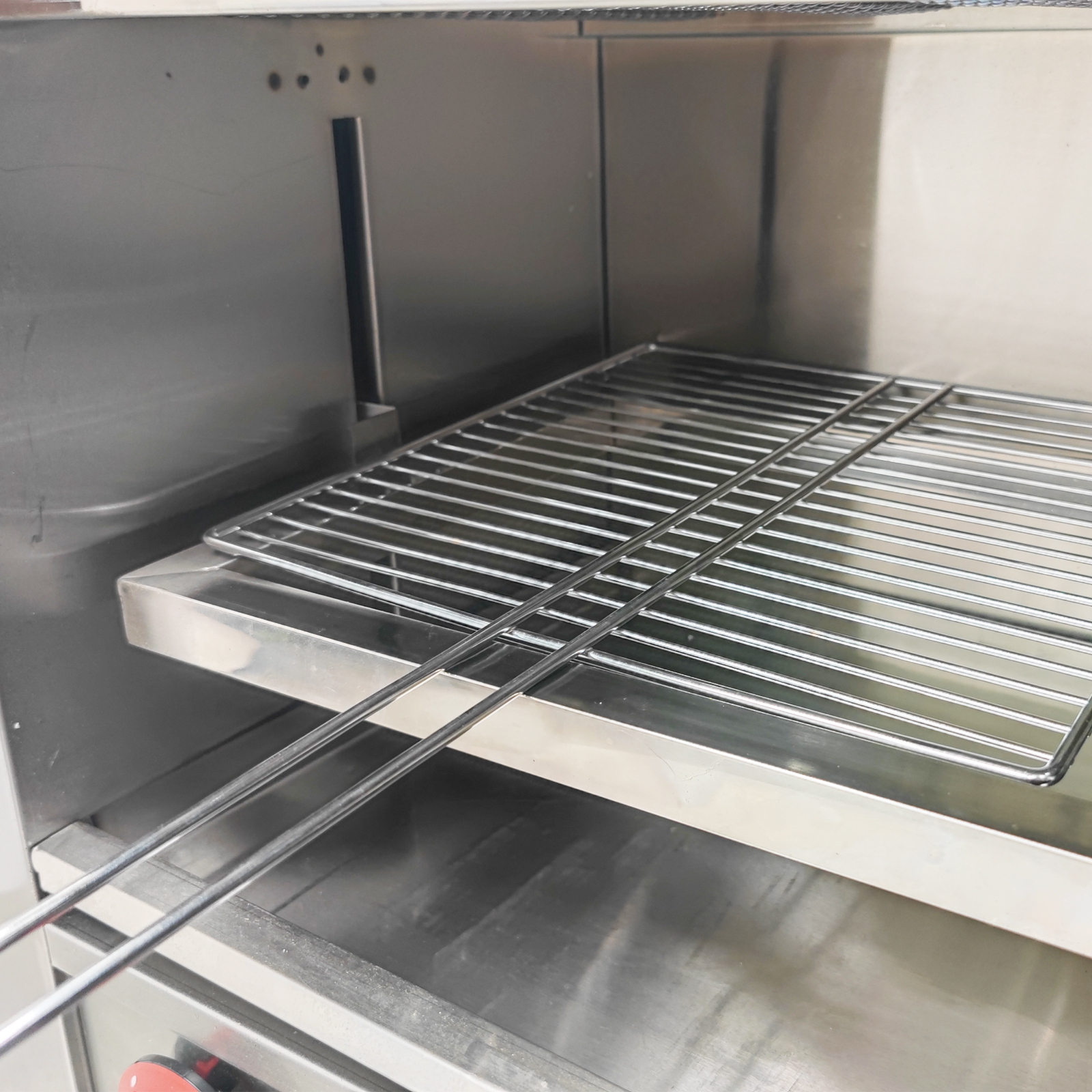 Commercial Gas Salamander Grill Oven Tabletop Chicken Toaster Oven 6 Burner